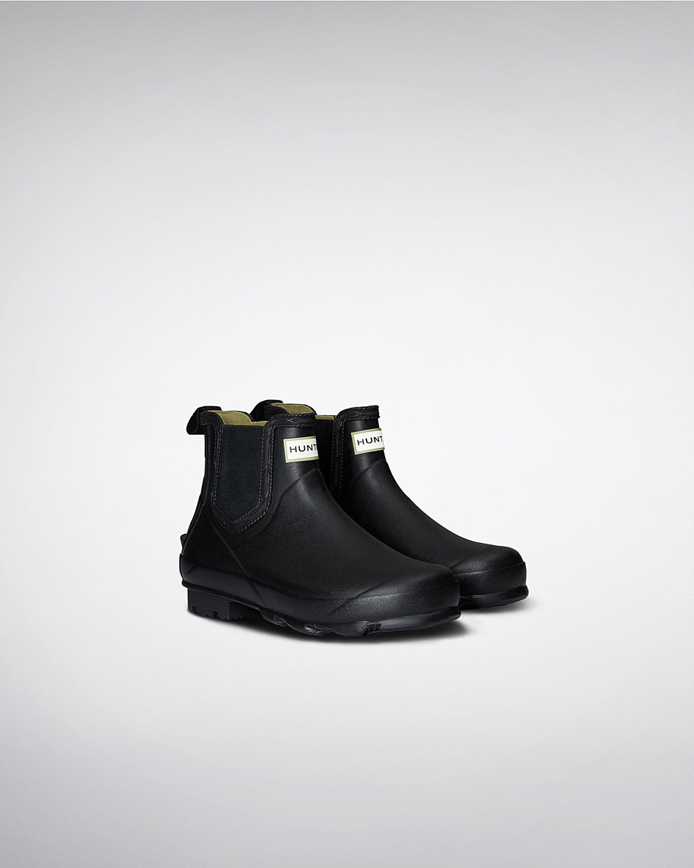 Botas Chelsea Hunter Hombre Negras Norris Field 923451-BMQ
